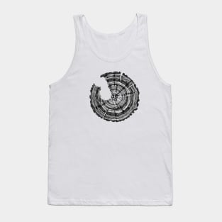 Hand drawn Tree rigns Tank Top